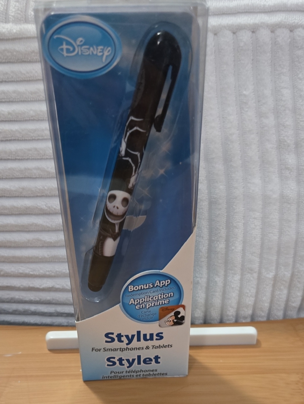 Disney Jack Skellington Black and White Stylus Pen